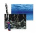 Aquarium achterwand poster | Wortels en zee motief (100x50cm)