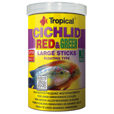 Cichlide Red & Green Sticks Large - 1 Liter