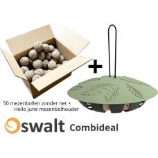 Combideal: Singing Friend Hello June Mezenbolhouder + 50 stuks Mezenbol Zonder Net