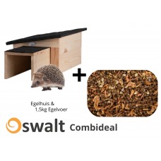 Combideal: Egelhuis met Egelvoer 1,5kg