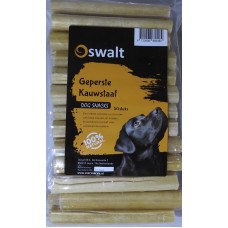 Geperste Kauwstaaf - Runderhuid - 50 Stuks - 15CM