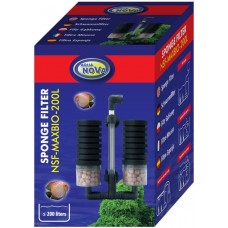 Aqua Nova NSF-MAXBIO-200L - Dubbel Bio-Sponsfilter